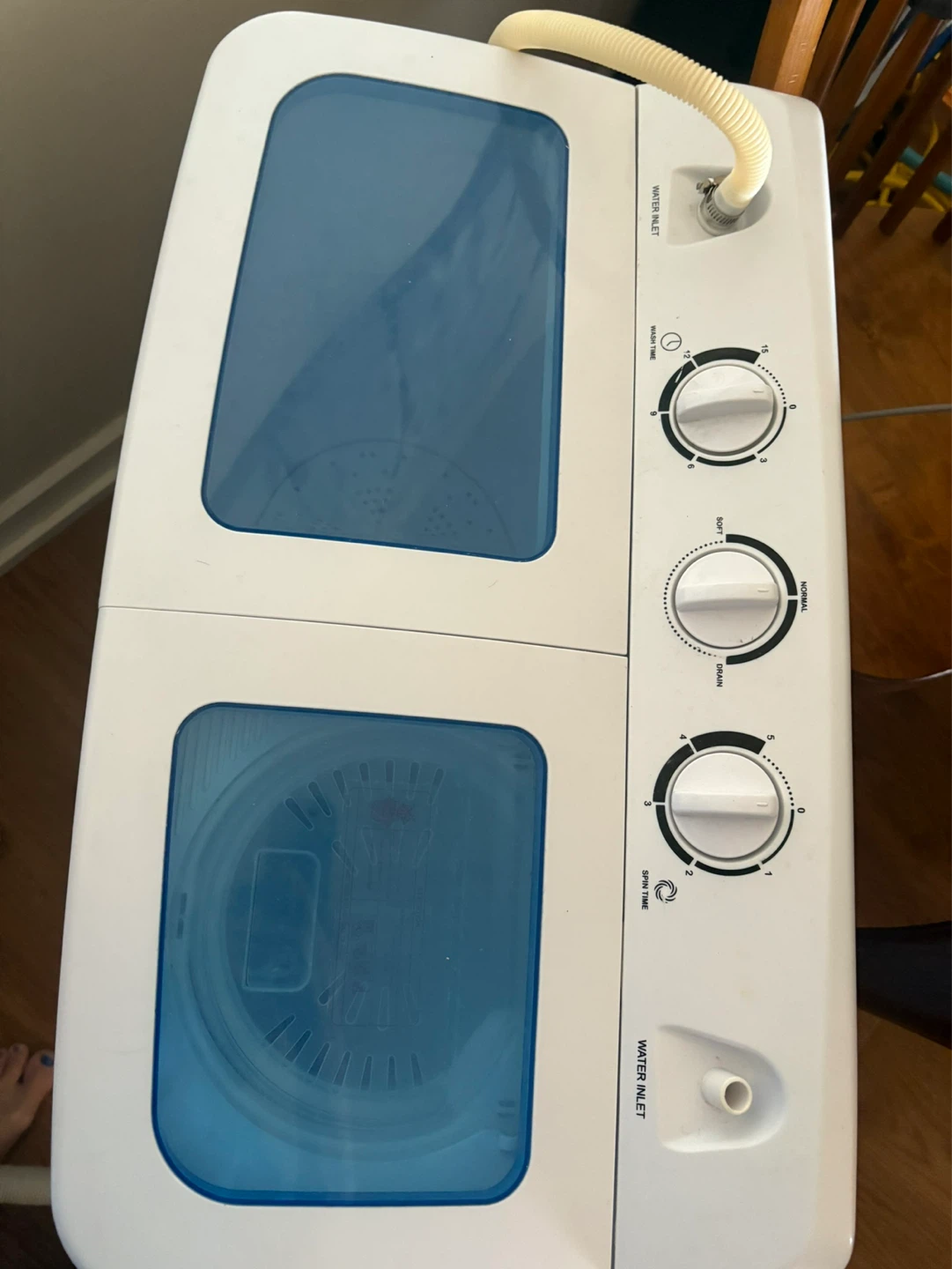 Portable Twin Tub Washing Machine - photo 2