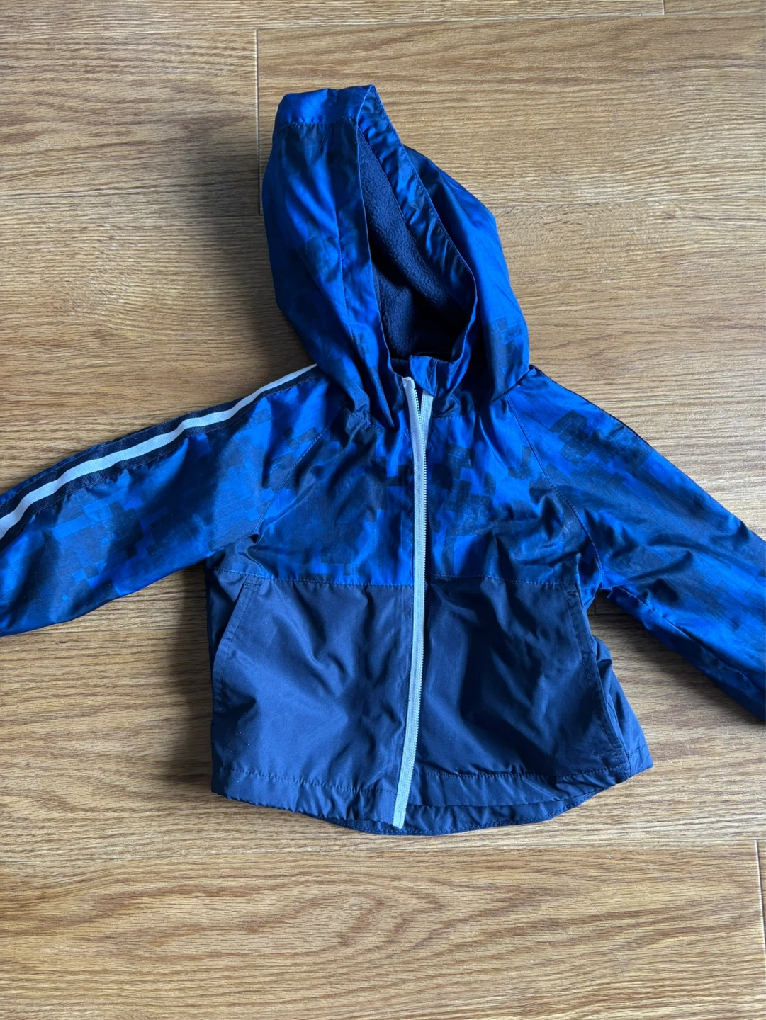 George Baby Blue Hooded Jacket 6-12M