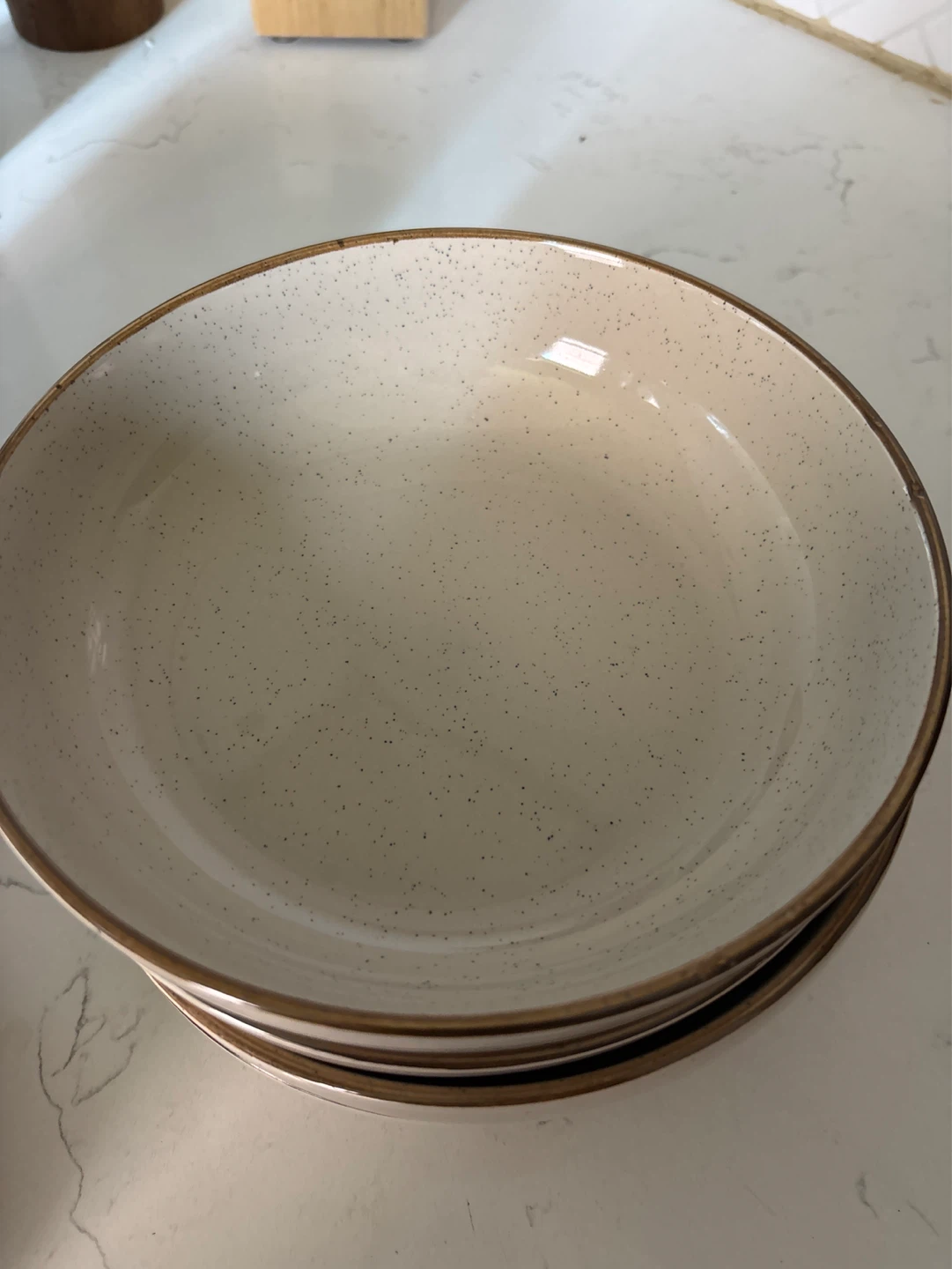 Speckled Ceramic Dinnerware Set - photo 5