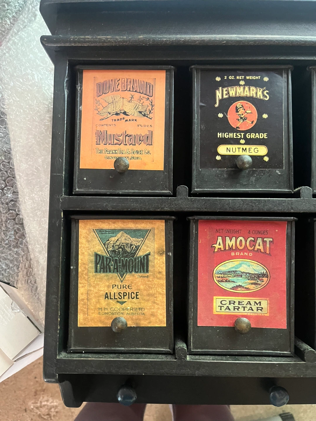 Vintage Spice Drawer Organizer - photo 2