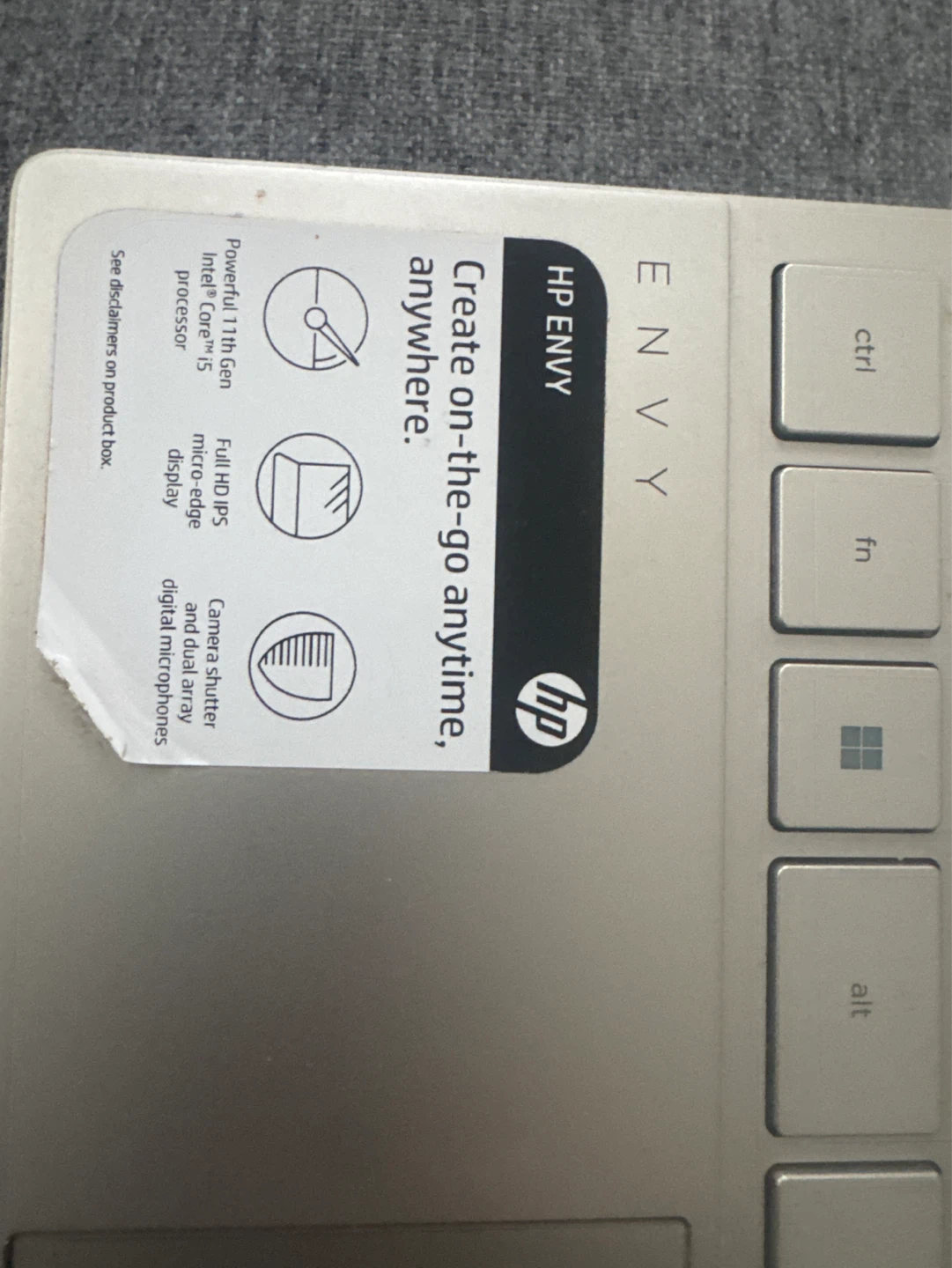 HP ENVY 13 Laptop - 11th Gen Intel Core i5 - photo 3