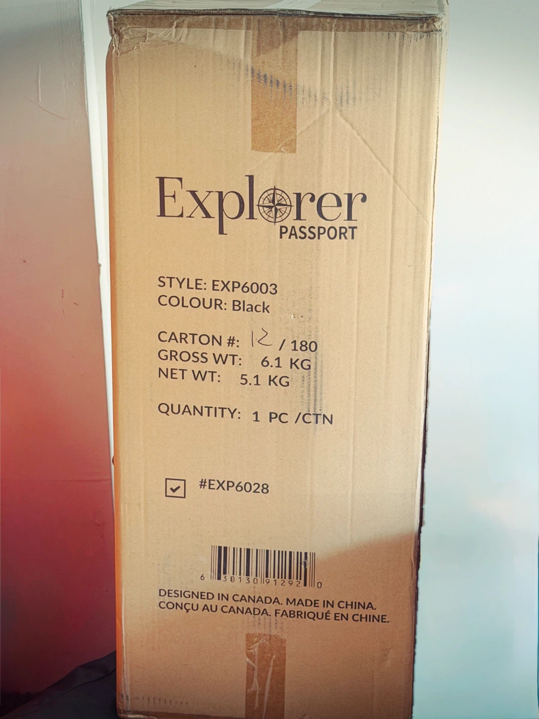 BRAND NEW Explorer Luggage in Black - photo 4
