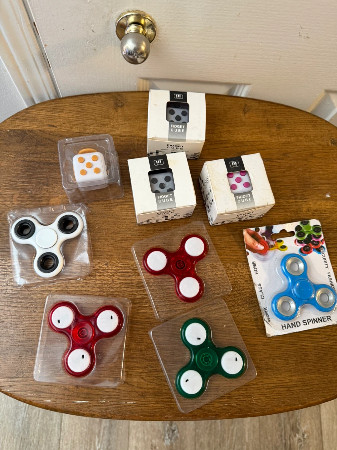 Fidget Cubes and Hand Spinners Lot