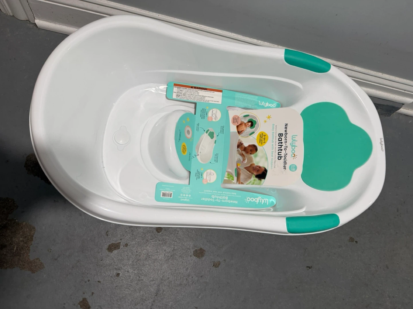 Luluboo Newborn-To-Toddler Bathtub - photo 3