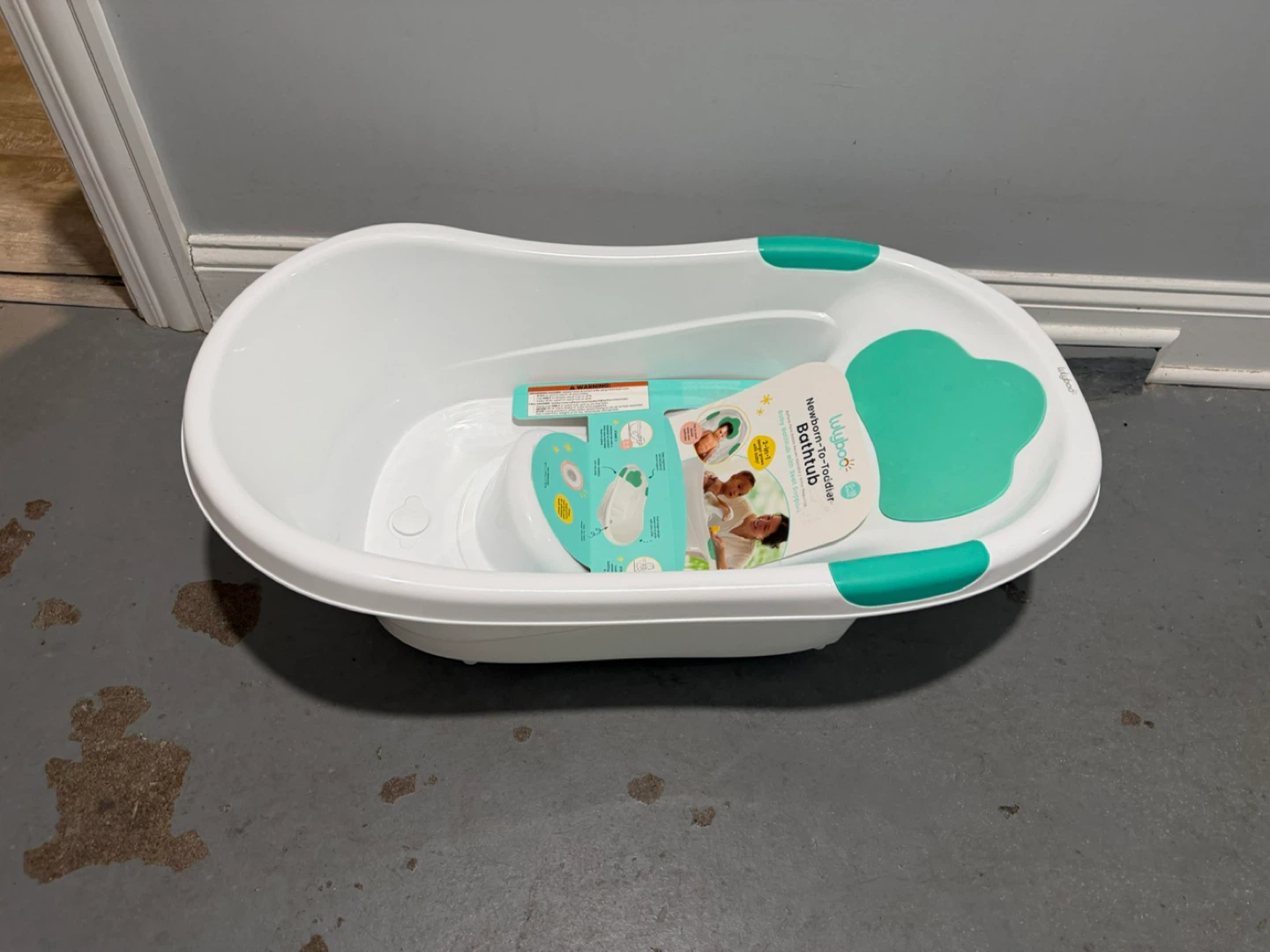 Luluboo Newborn-To-Toddler Bathtub