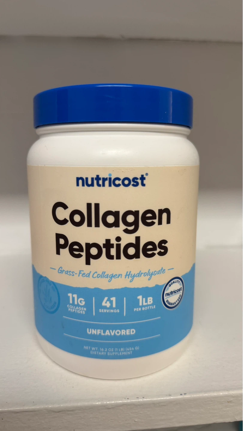 Nutricost Collagen Peptides Unflavored Powder 1LB