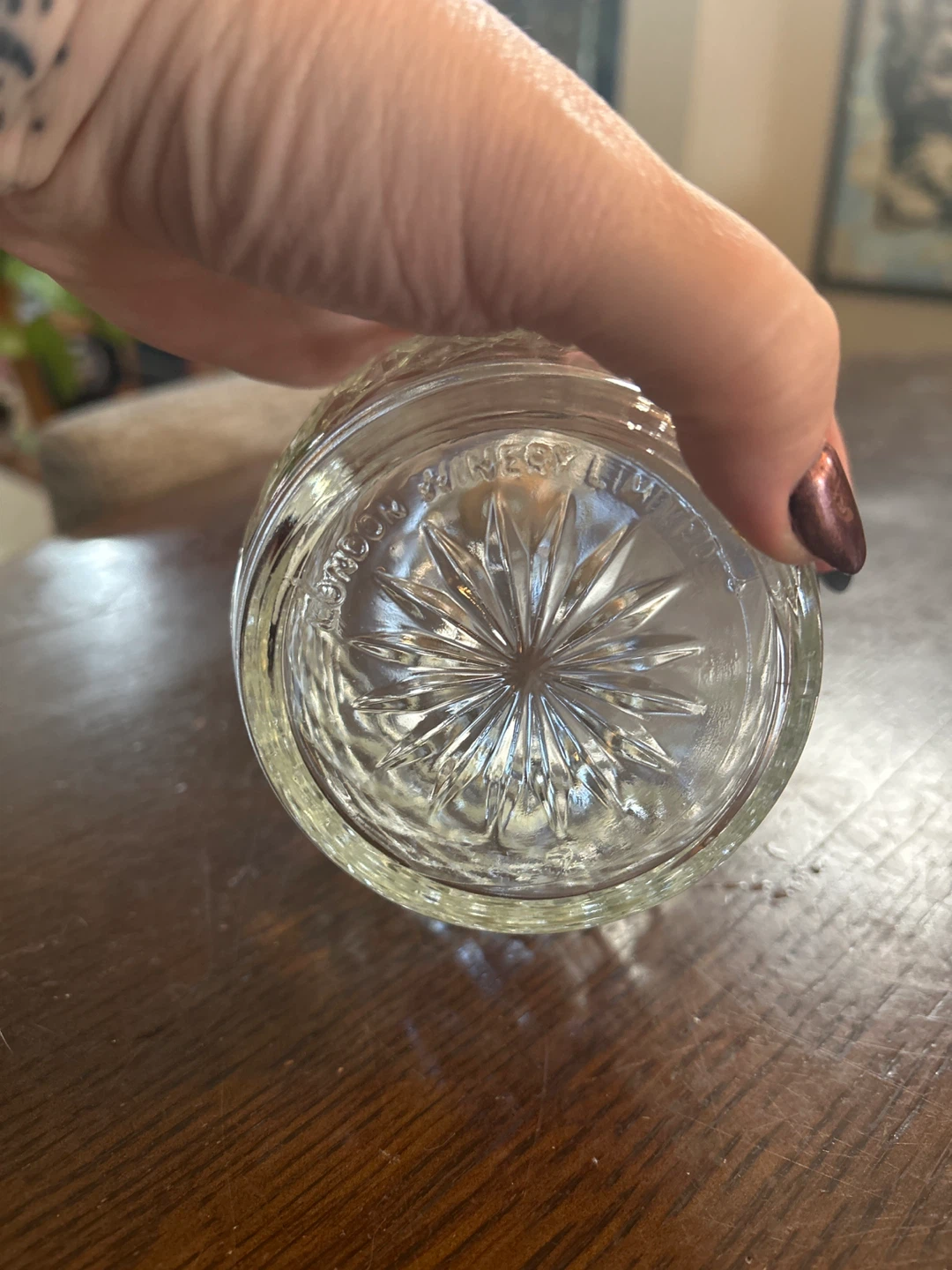 Vintage Glass Decanter London Winery Limited Company - photo 2