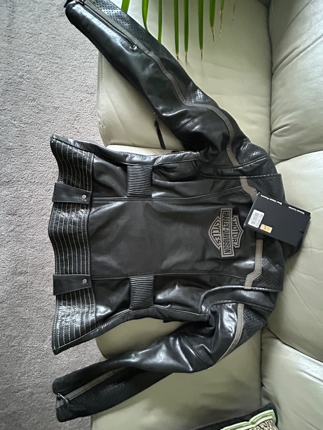 Harley-Davidson Leather Motorcycle Jacket - photo 3