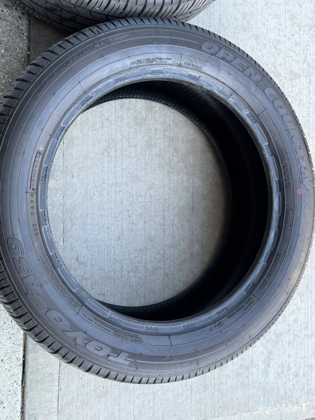 TOYO OPEN COUNTRY A/T 255/50R20 Tires (Set of 4) - photo 4