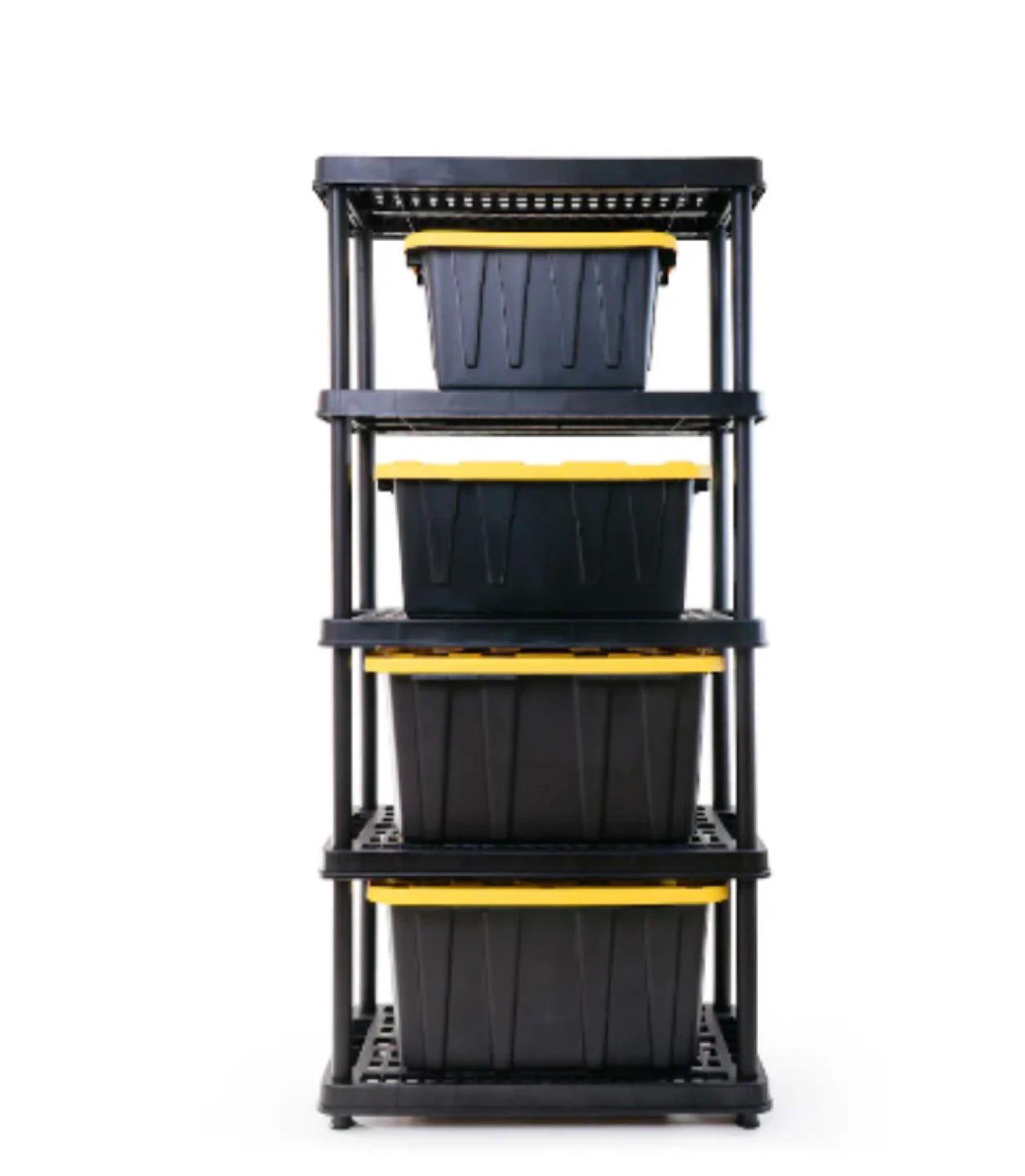5-Tier Black Storage Shelving Unit