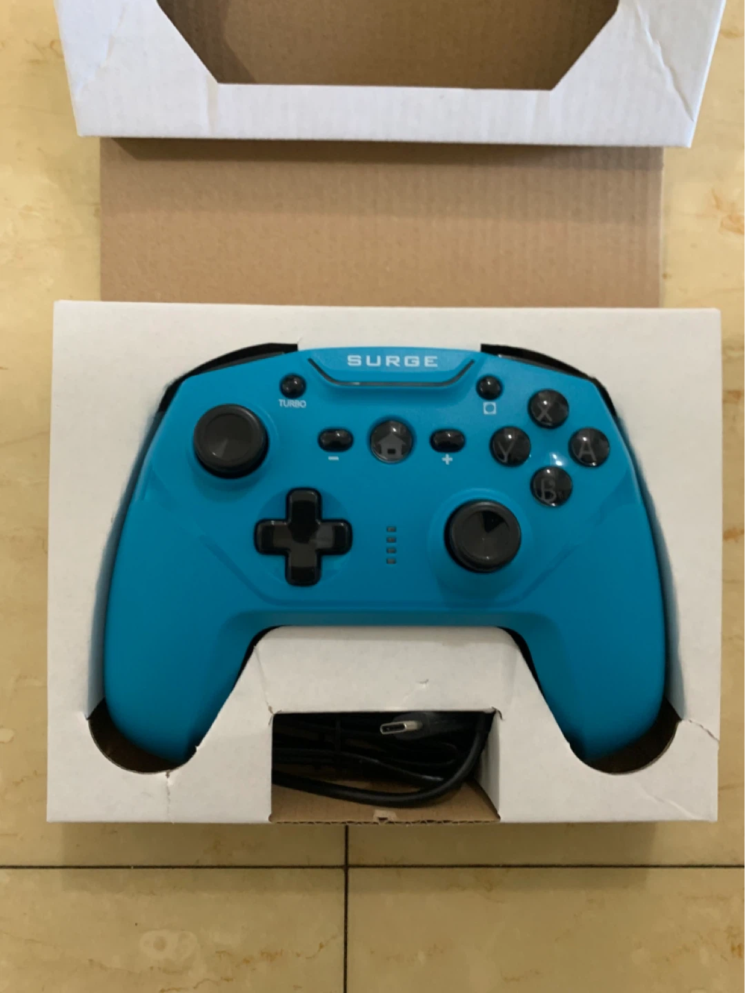 SURGE Wireless Pro Controller for Nintendo Switch - Blue - photo 3