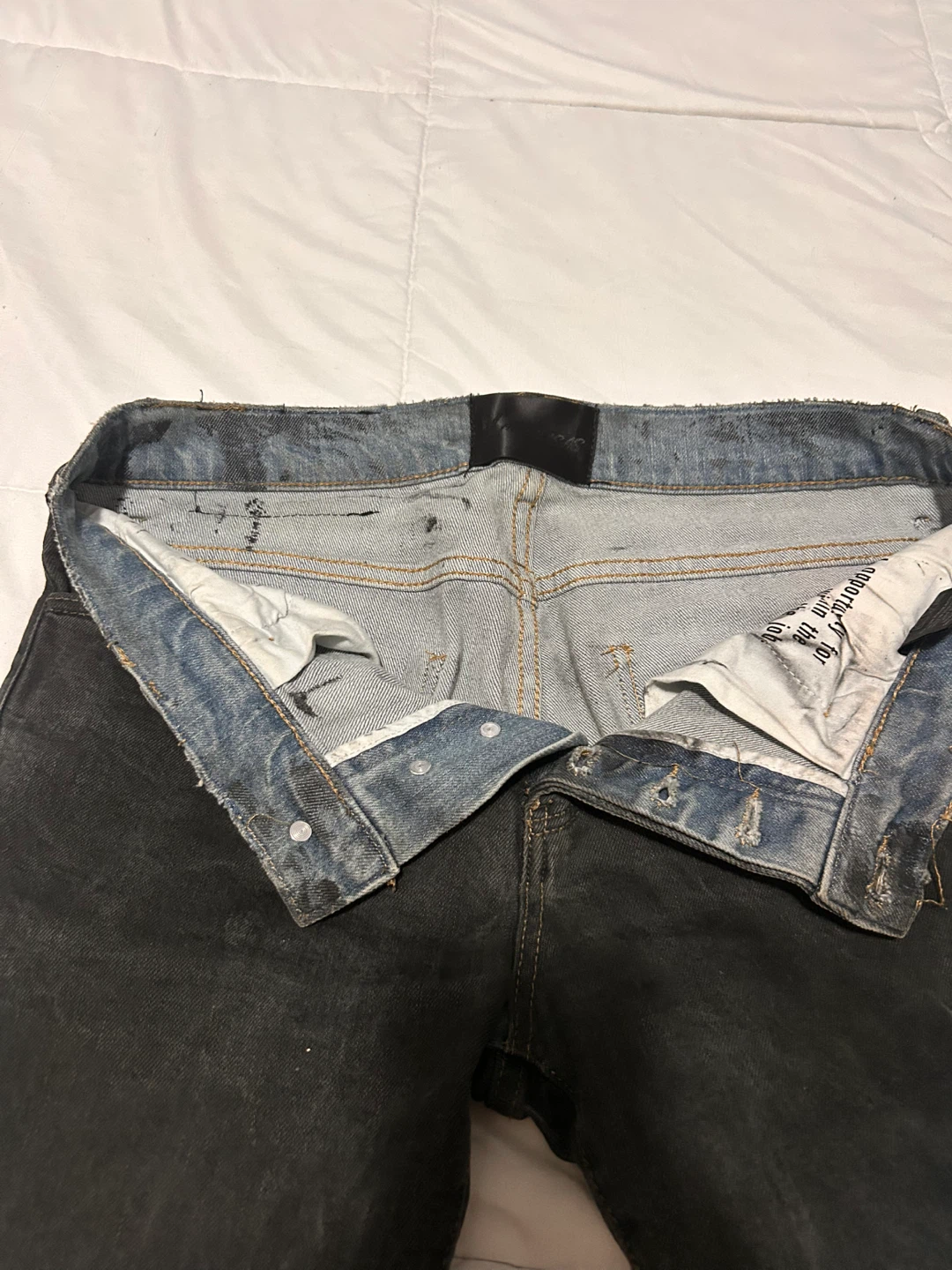 Amiri Distressed Black Jeans - photo 3