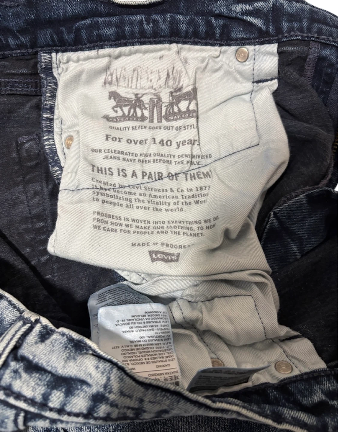 Levi's 502 Regular Fit Jeans W34xL32 - photo 3