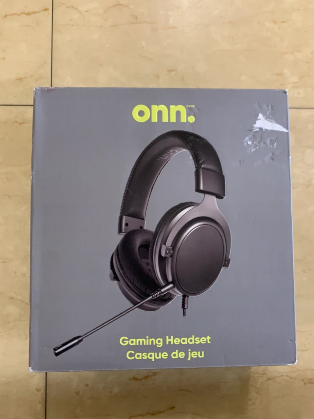 ONN Gaming Headset with Boom Microphone