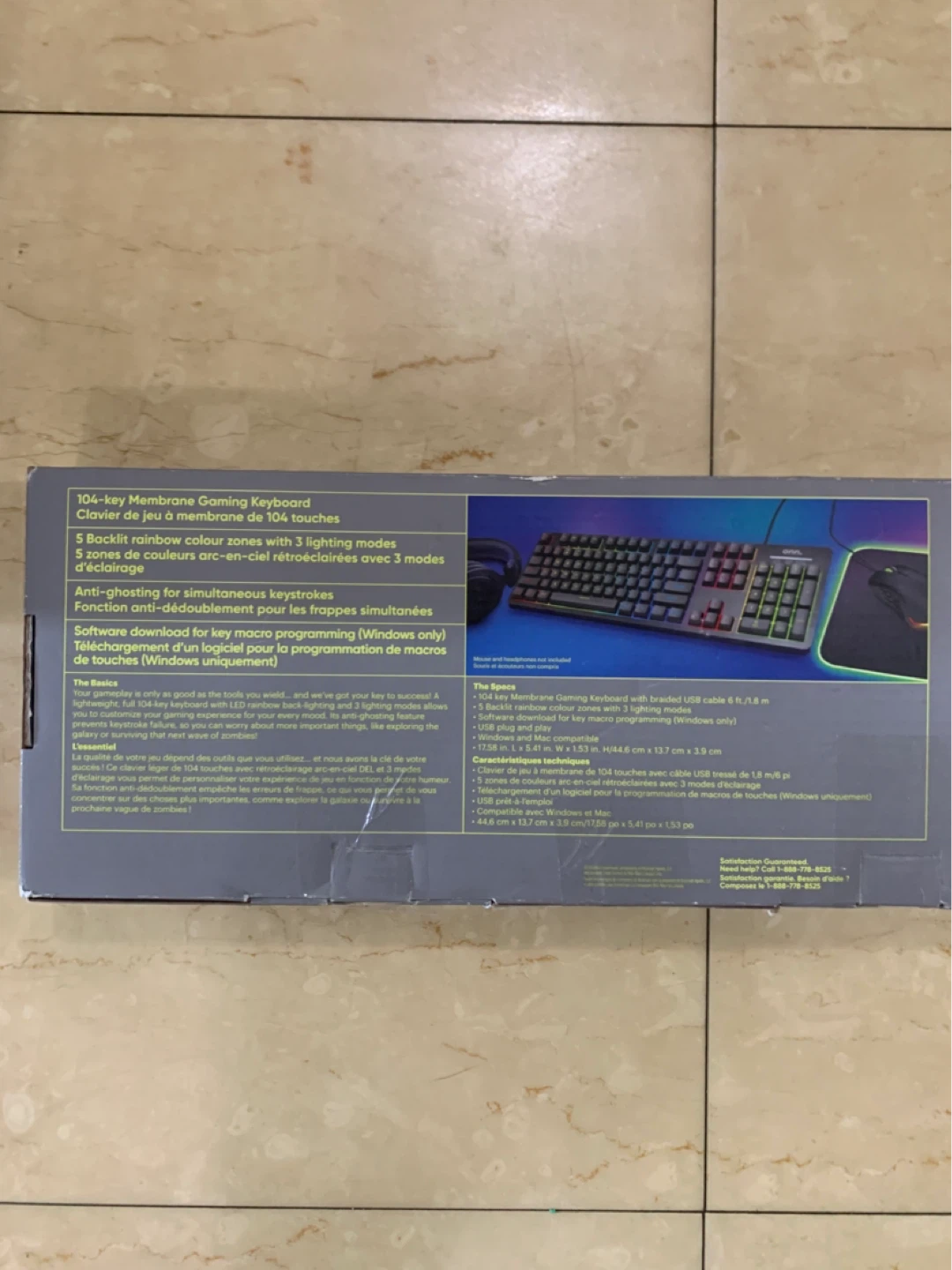 ONN. 104-Key LED Gaming Keyboard - photo 2