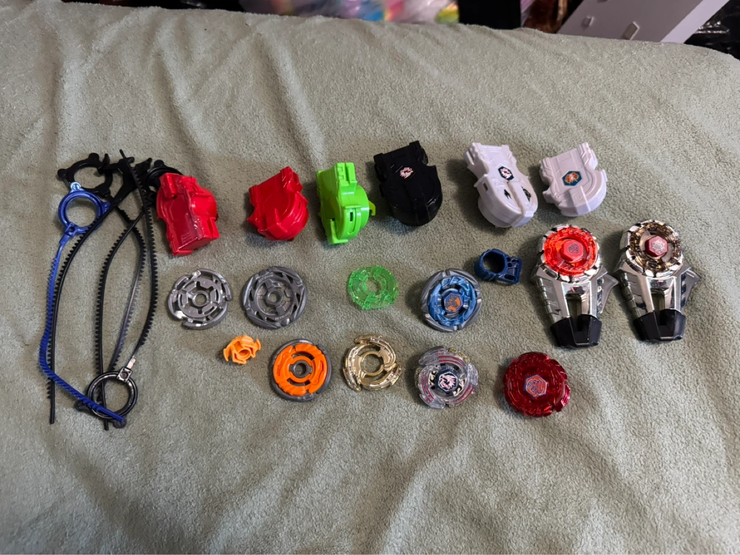 Beyblades Lot with Dragon and Leo Beyblades