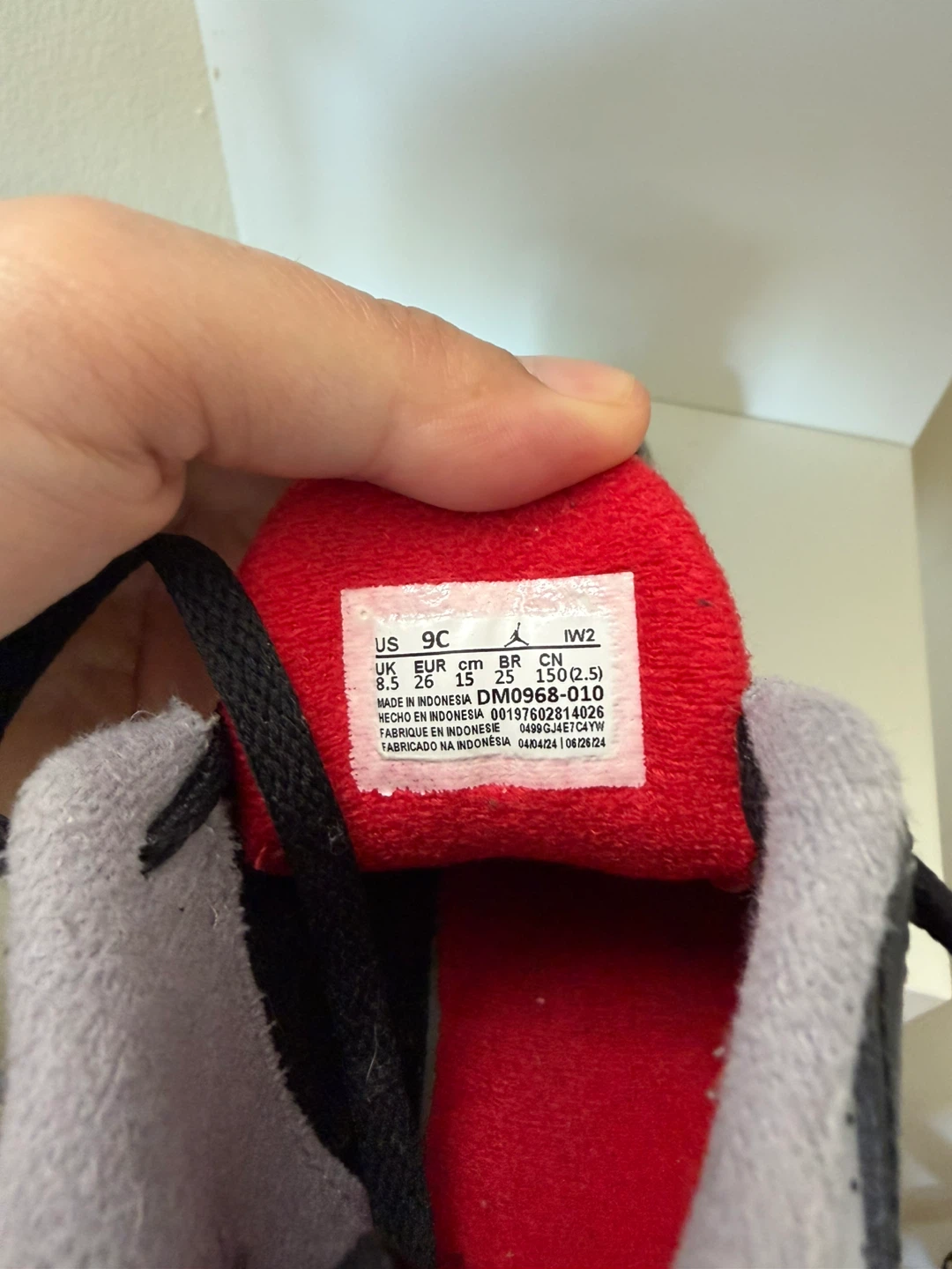 AIR JORDAN 3 RETRO BLACK CEMENT - photo 5