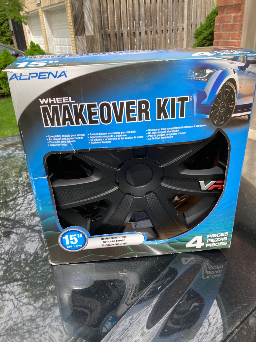 Wheel Makeover Kit - Two 15 inch wheel covers