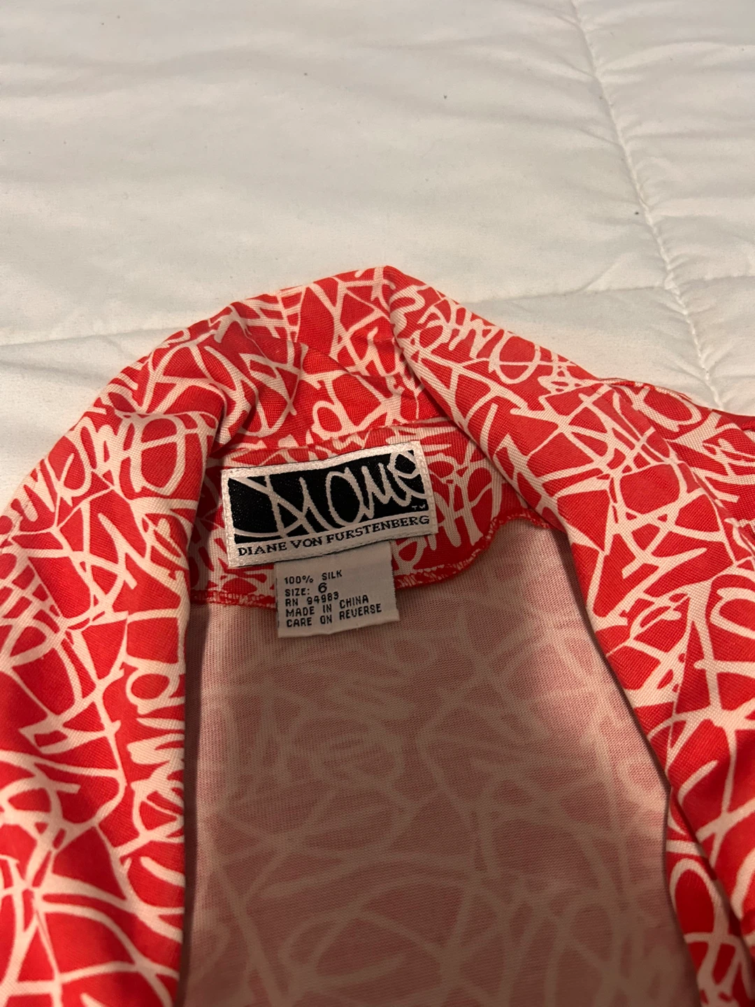 Diane von Furstenberg Print Dress