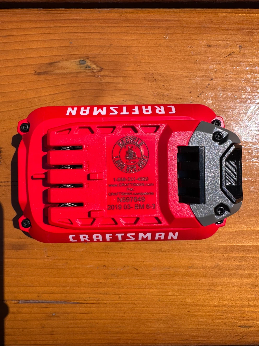 Brand New Craftsman LED Task Light + Extra Battery + Charger - photo 3