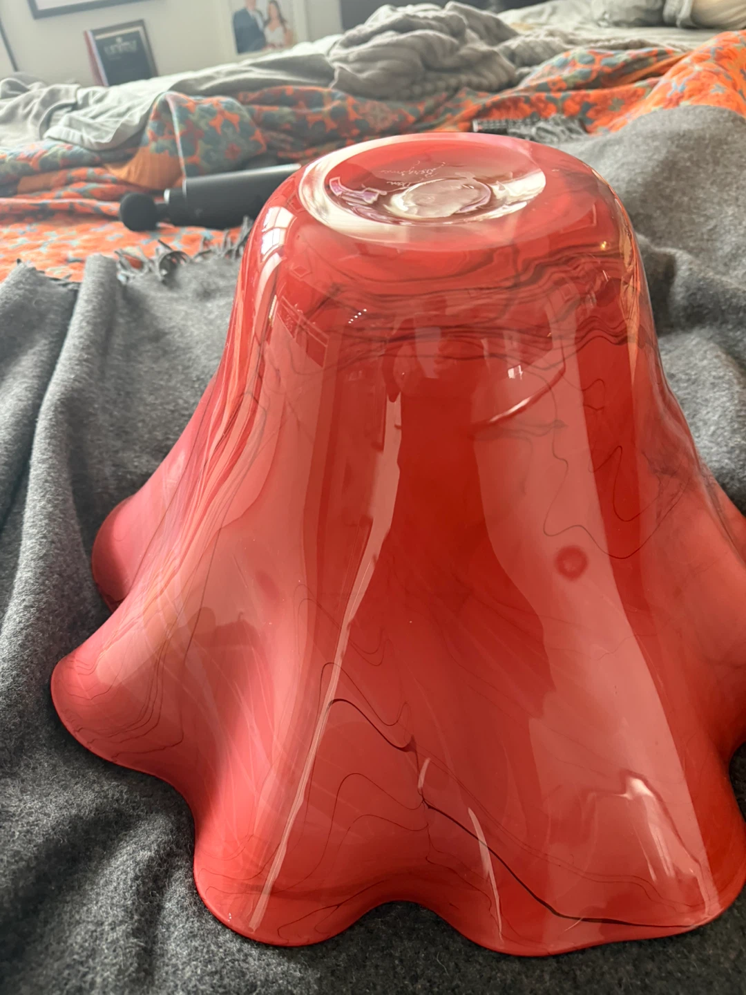 Dan Bergsma Art Glass Bowl