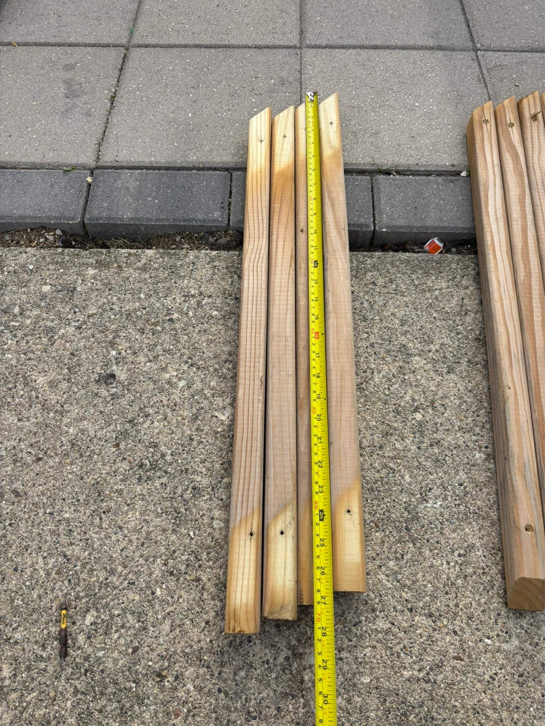 Wooden Square Slat Set 2-in - photo 4