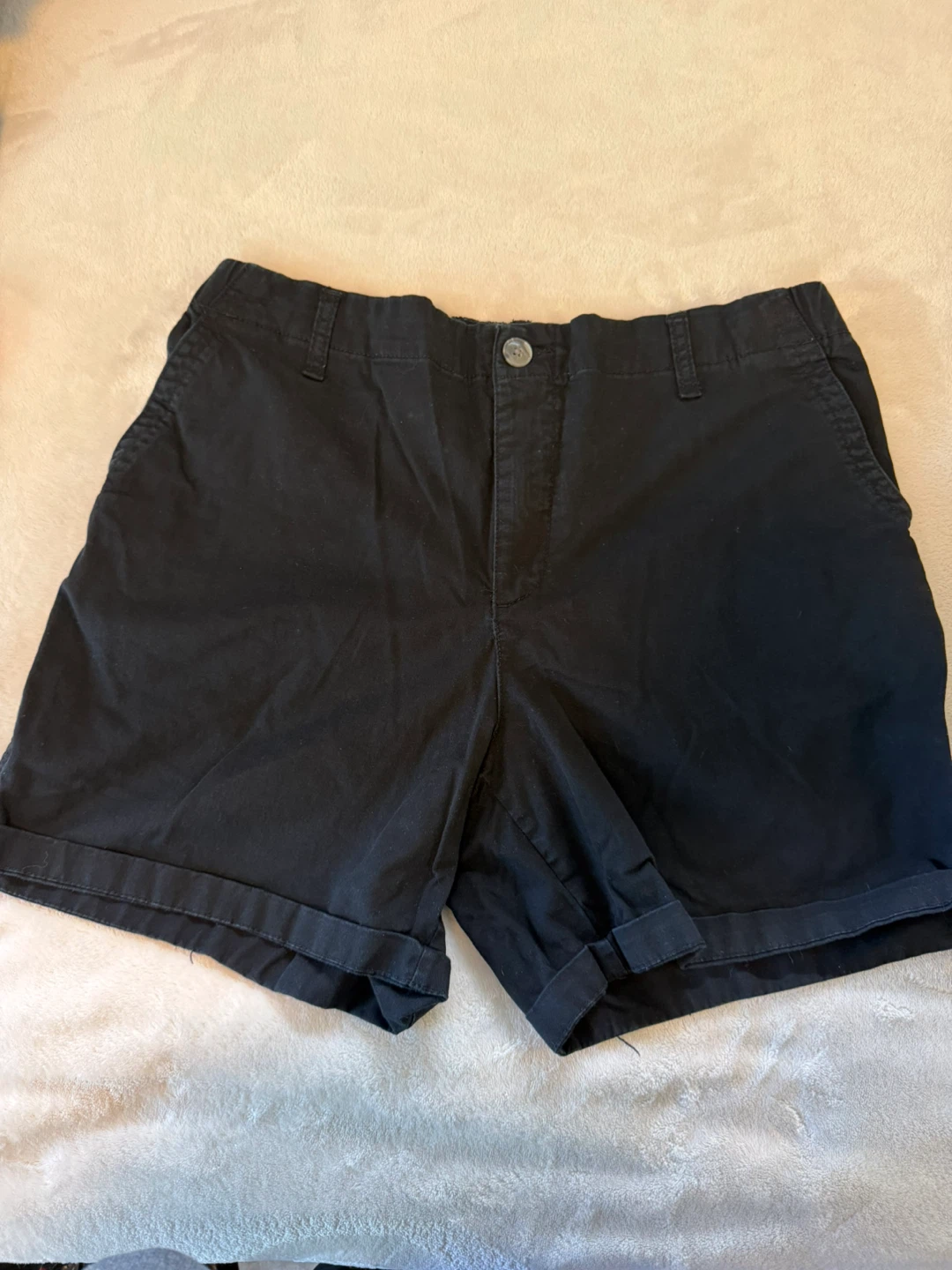 Old Navy Chino Shorts - Size L - Black & Pink - photo 4
