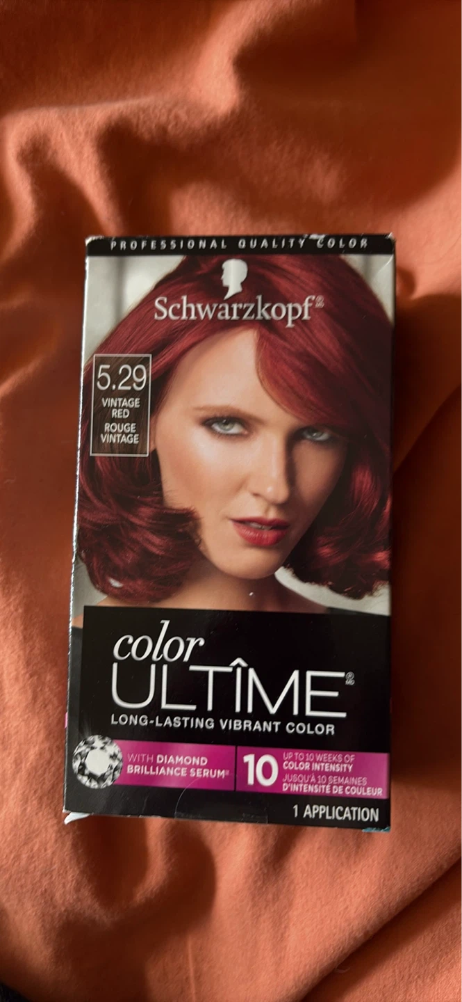 UNOPENED Schwarzkopf Color Ultime Vintage Red 5.29