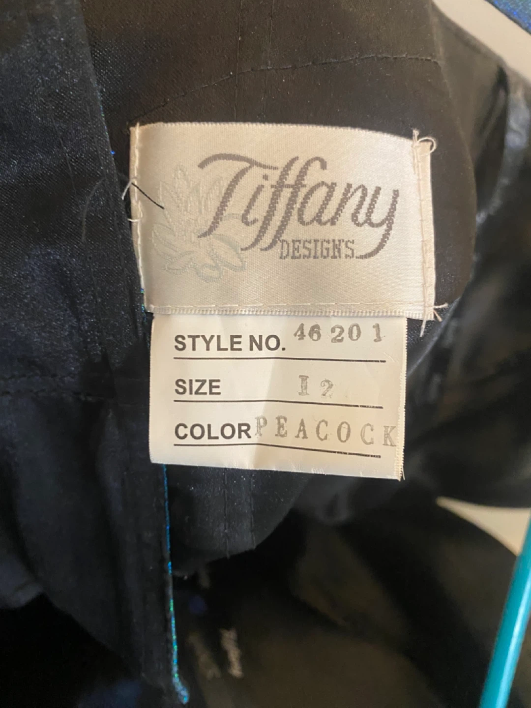 Graduation Dress - Tiffany Grad Gown Size 12 - photo 5