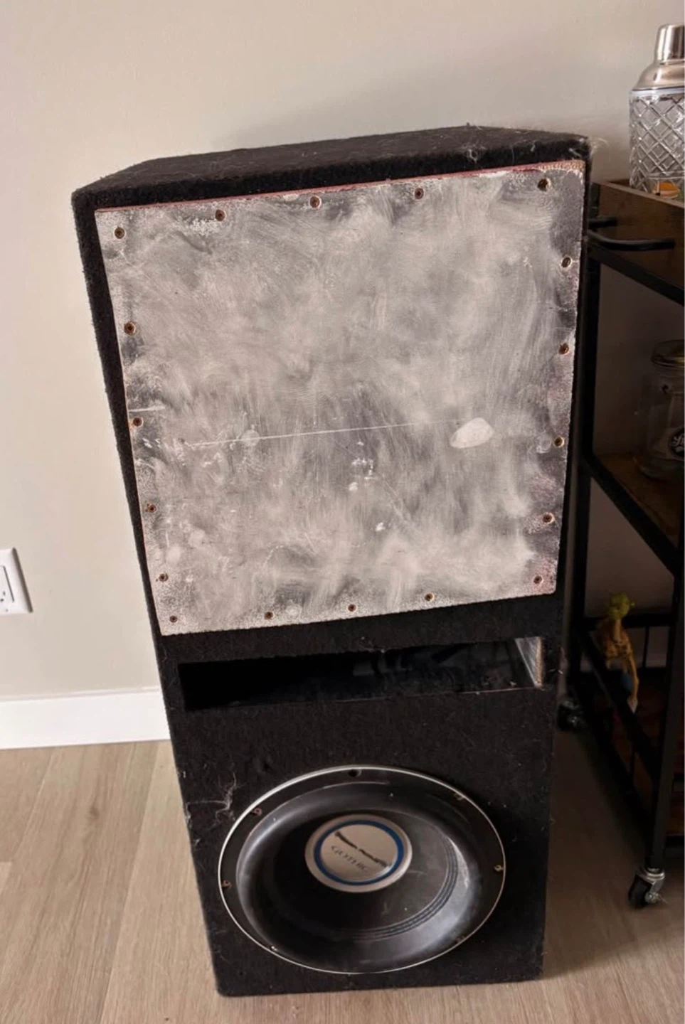 12” Power Acoustik Gothic Sub and PowerOne Amp