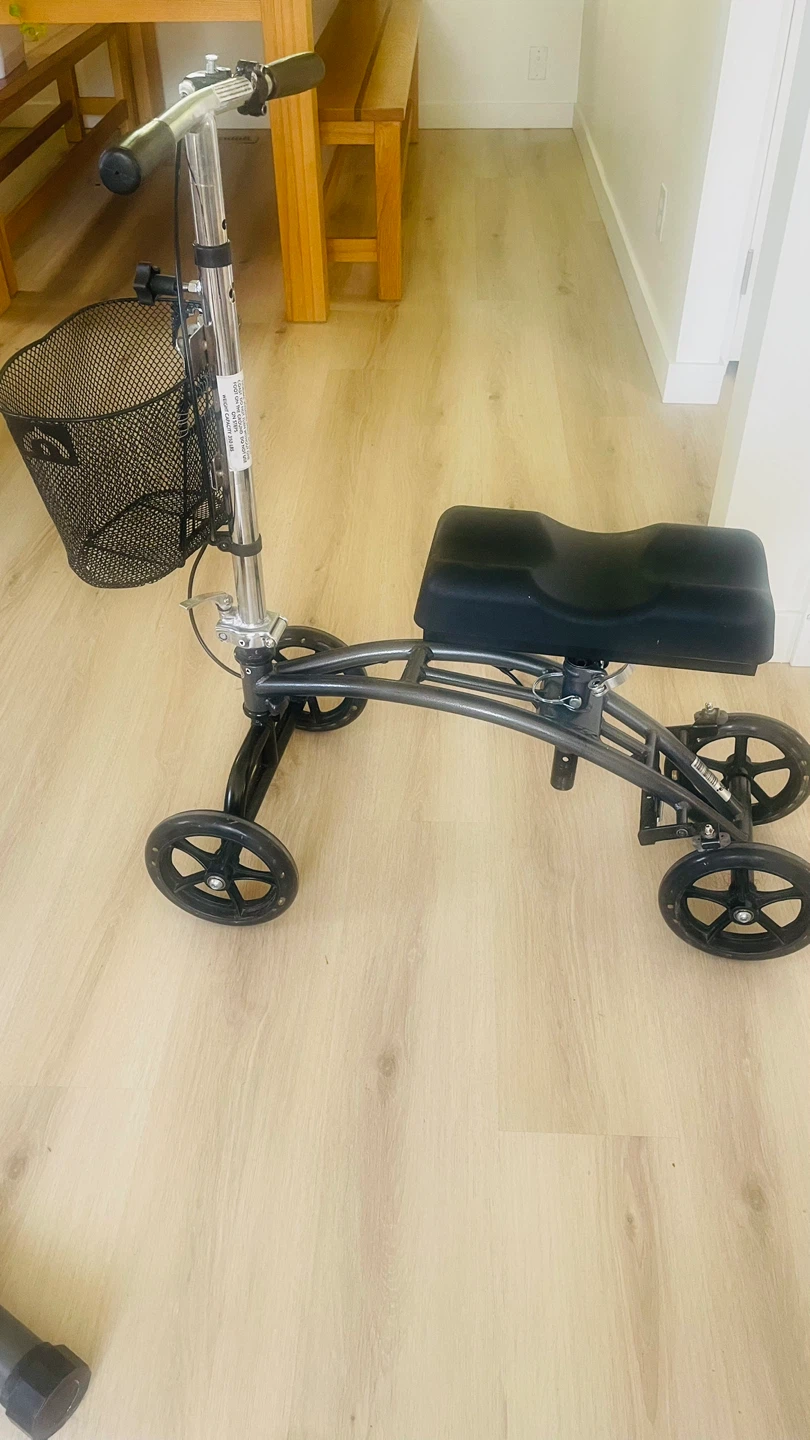 Knee Scooter Walker with Basket