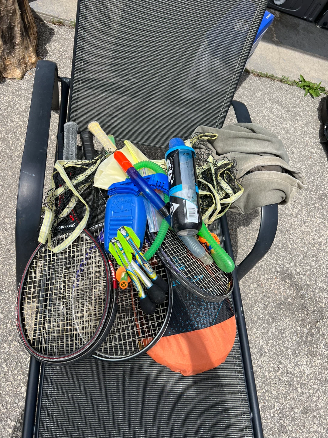Assorted Sports and Outdoor Toys Lot