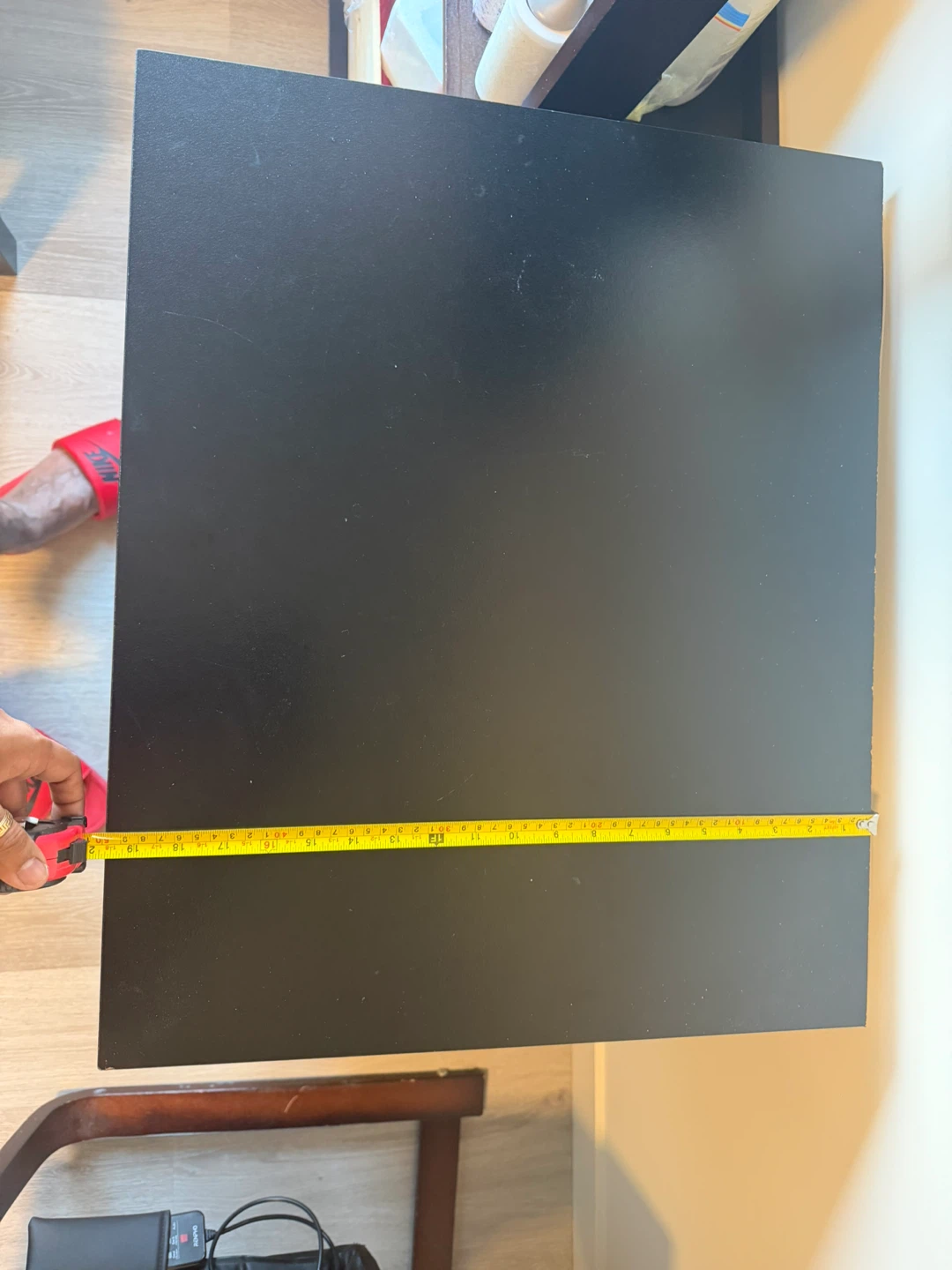 Black Media Console Cabinet - photo 2