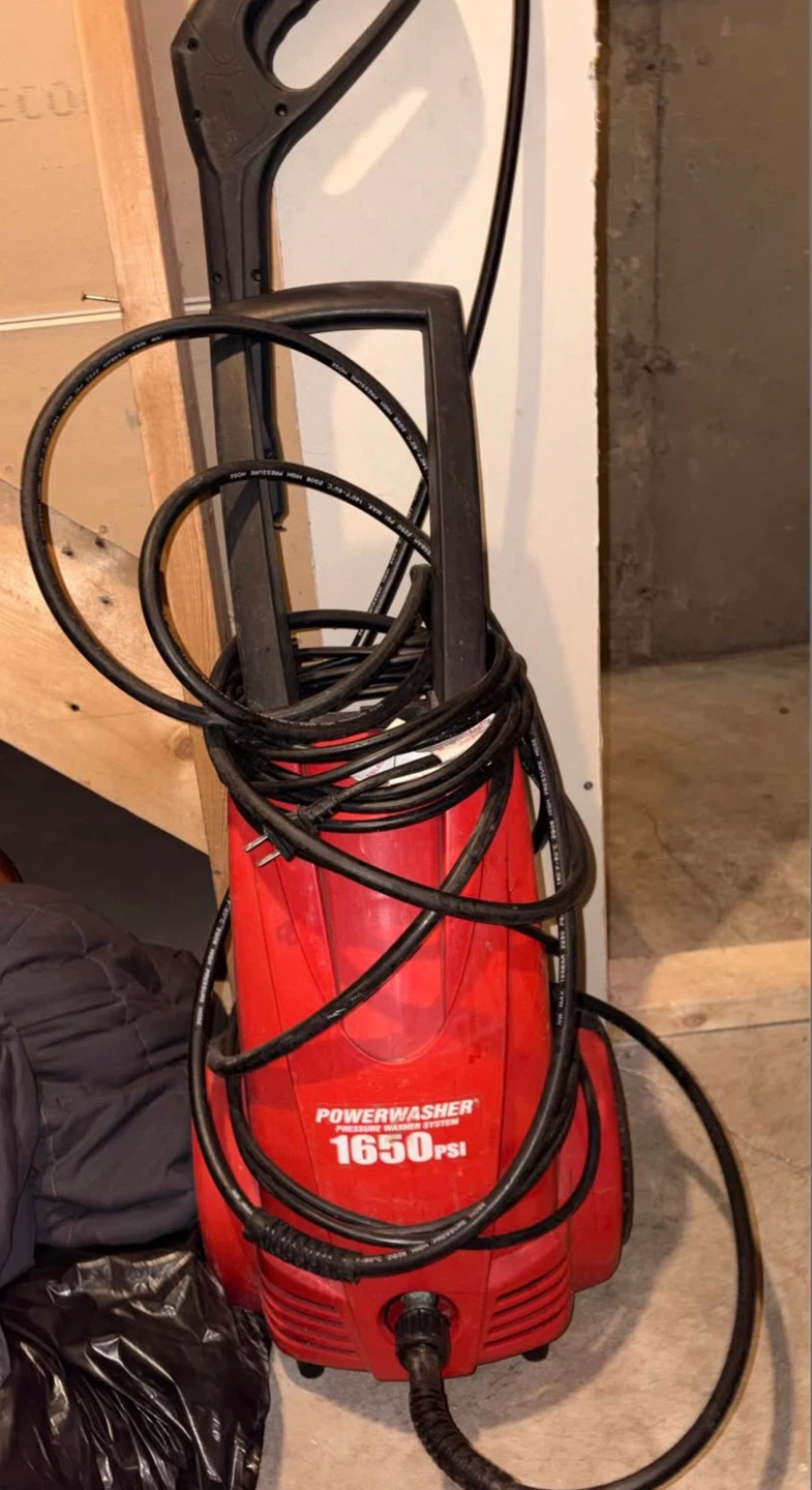 PowerWasher 1650 psi