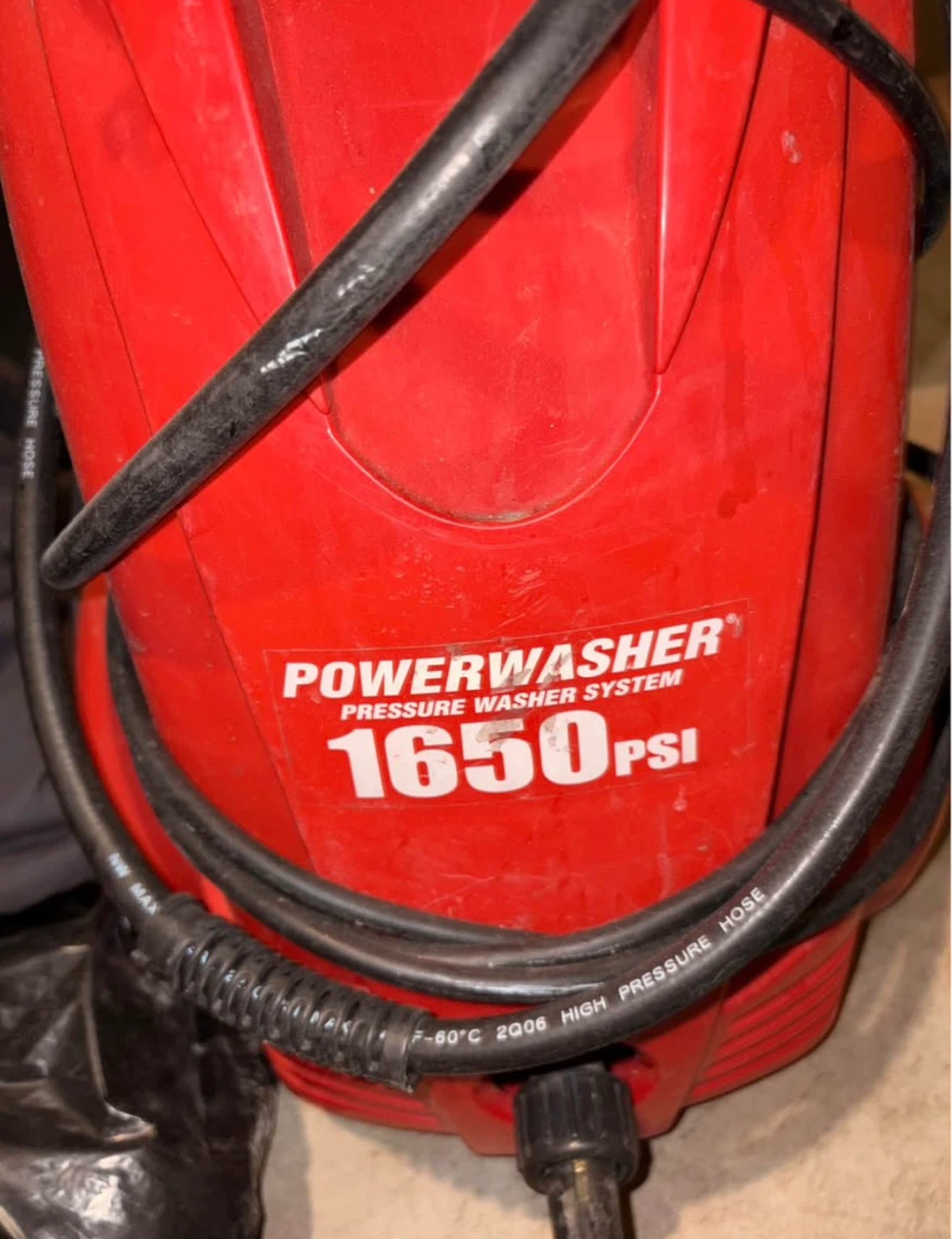 PowerWasher 1650 psi - photo 2