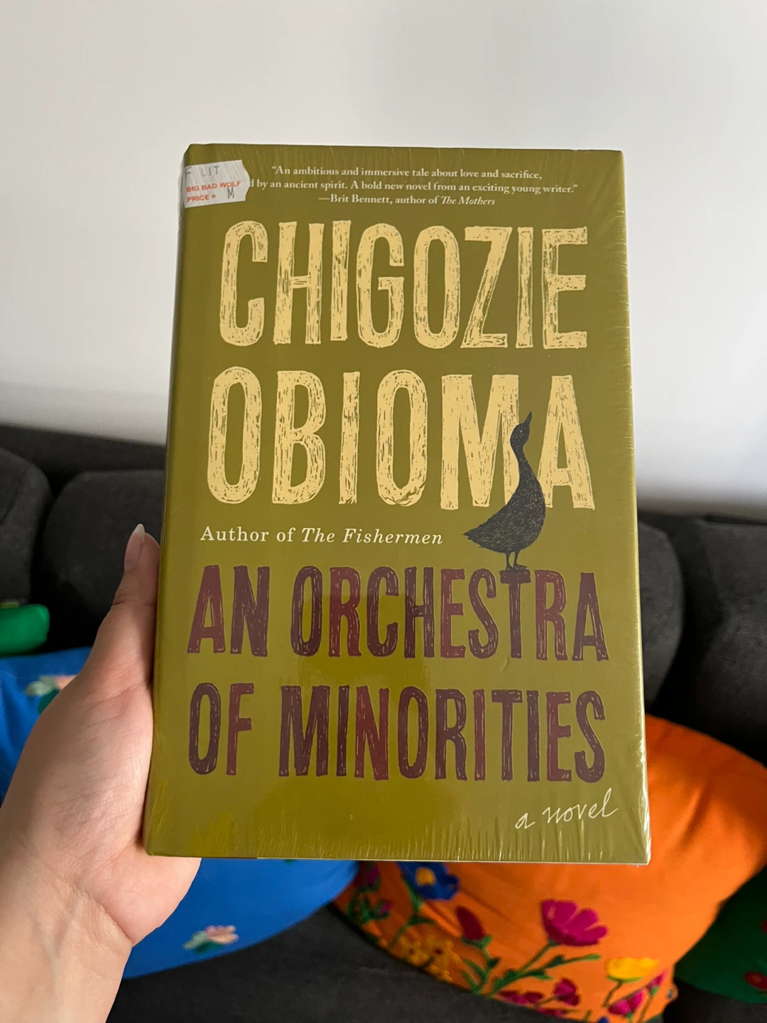 An Orchestra of Minorities by Chigozie Obioma Novel