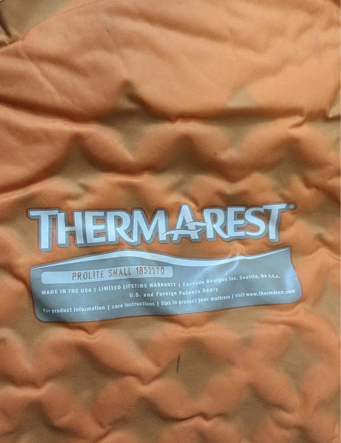 Thermarest sleeping pad - Prolite (S) - photo 3