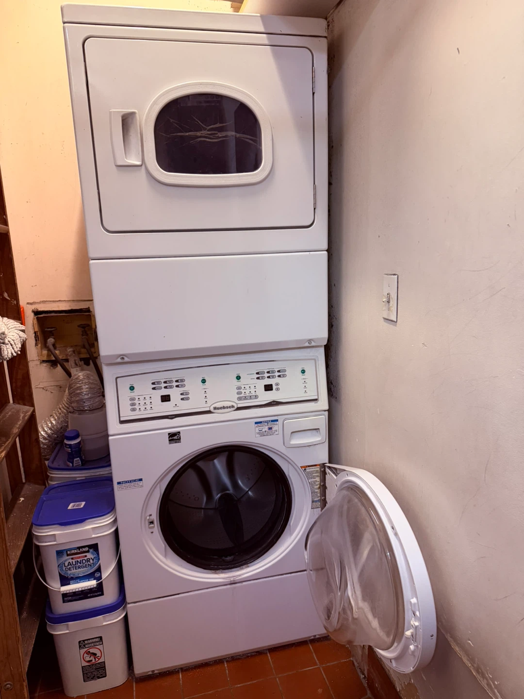 Huebsch Stackable Washer and Dryer