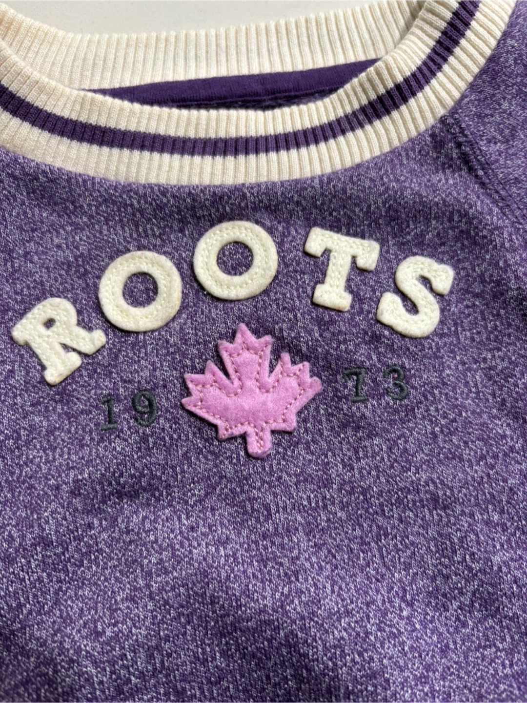 Roots Cabin Purple Sweatshirt 0-3M - photo 2
