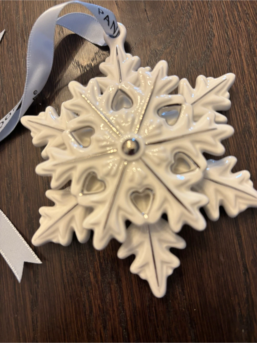 Pandora Collectable 2015 Snowflake Christmas Ornament - photo 2