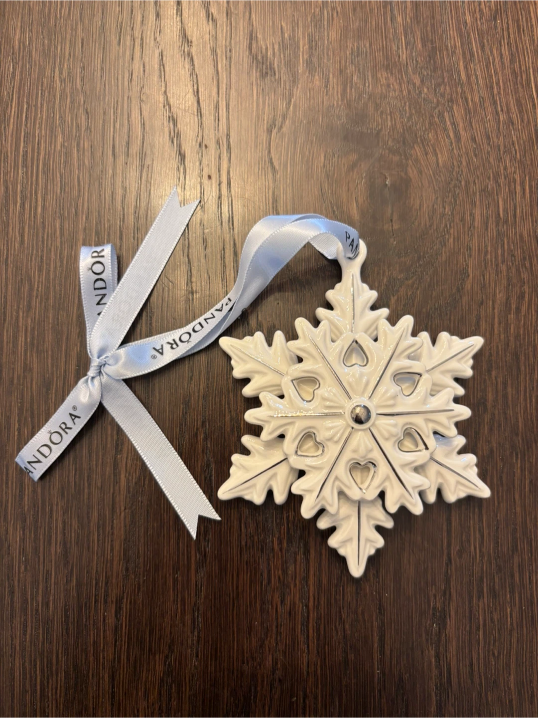 Pandora Collectable 2015 Snowflake Christmas Ornament