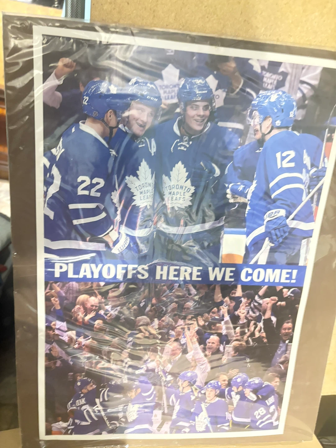 Toronto Maple Leafs "Playoffs Here We Come!" Poster