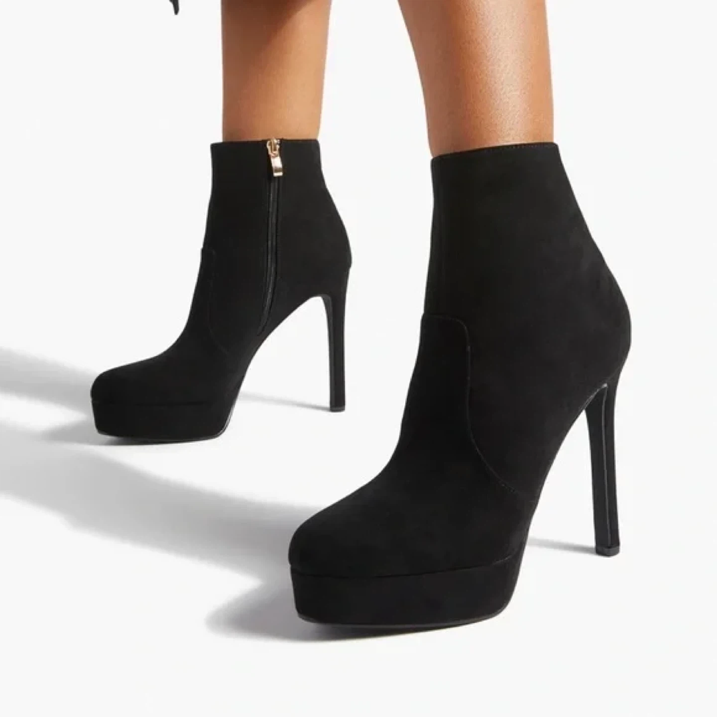 Black Stiletto Heels - Size 8 - READ DESCRIPTION - photo 3