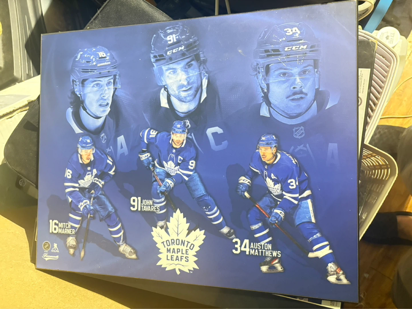 Toronto Maple Leafs CCM Photo Plaque