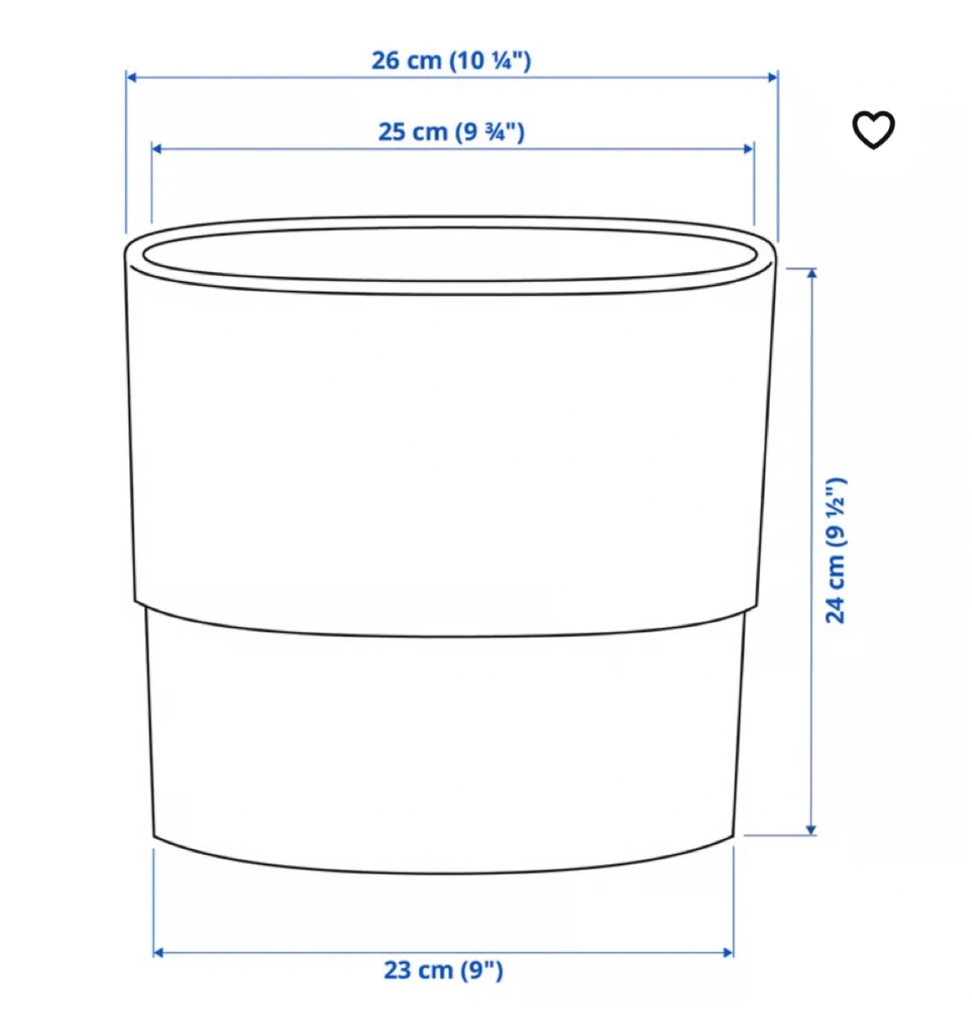 Ikea Nypon Plant Pot - photo 2