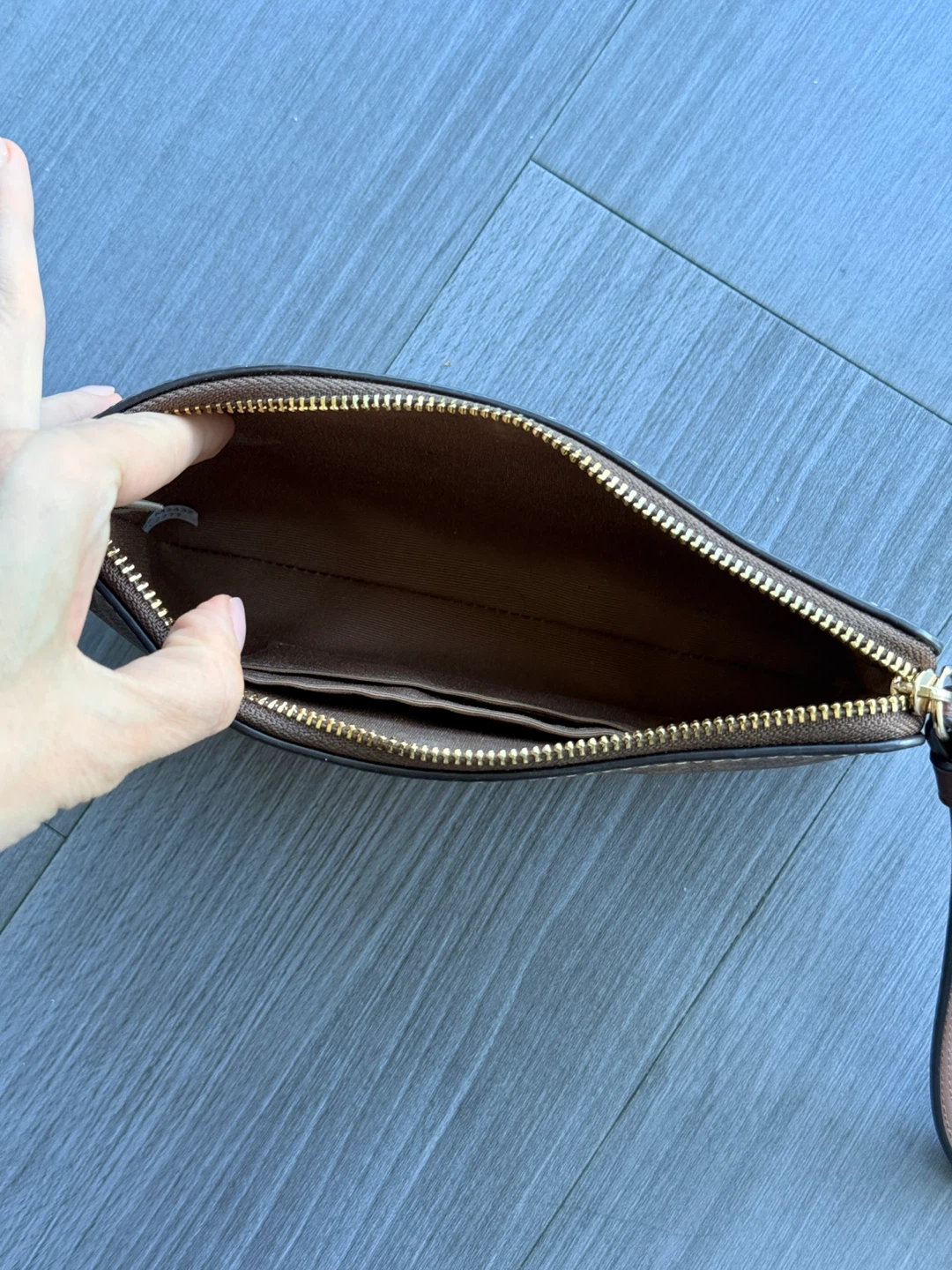 Coach Large Corner Wristlet - photo 5