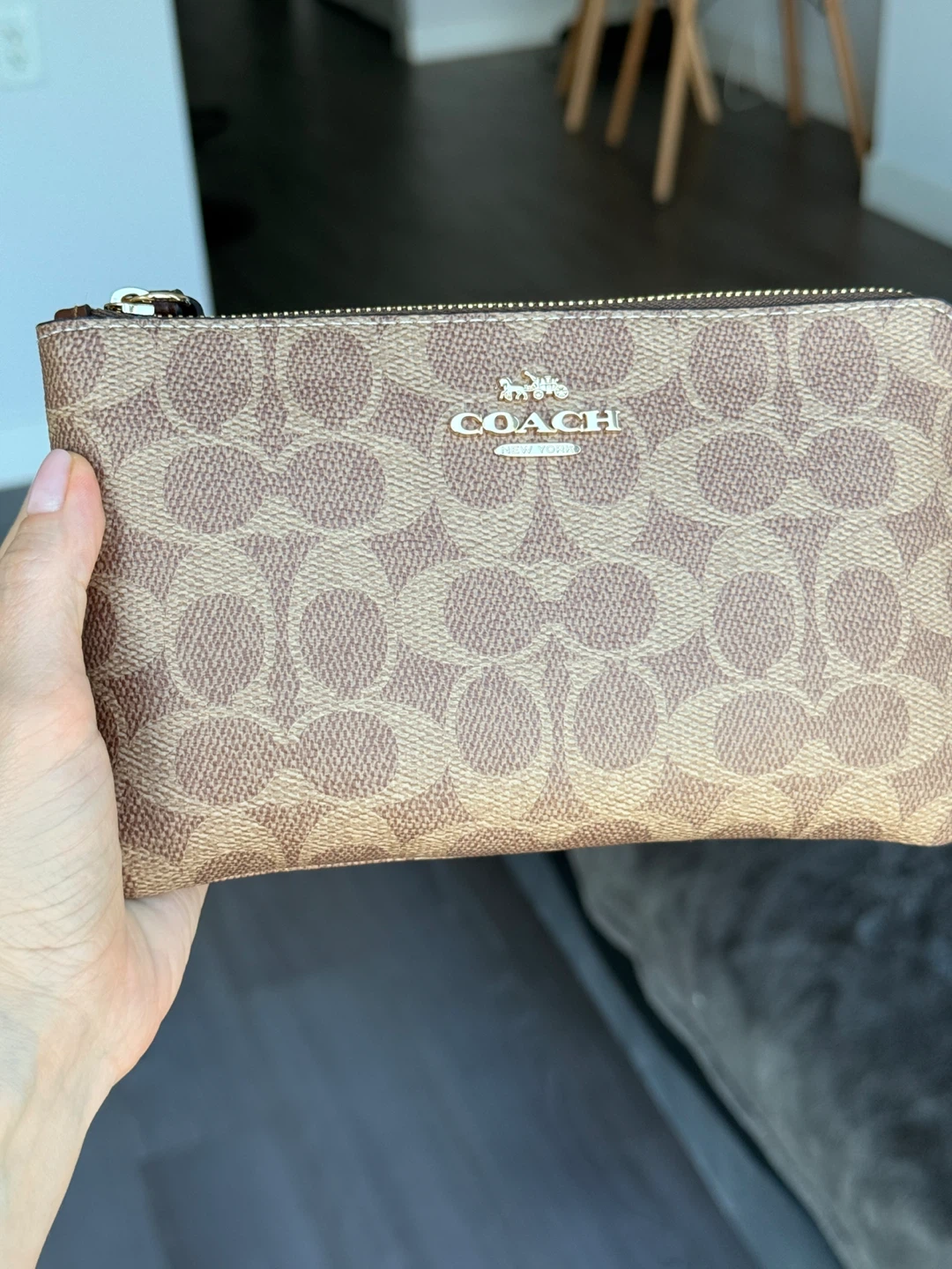 Coach Large Corner Wristlet - photo 3