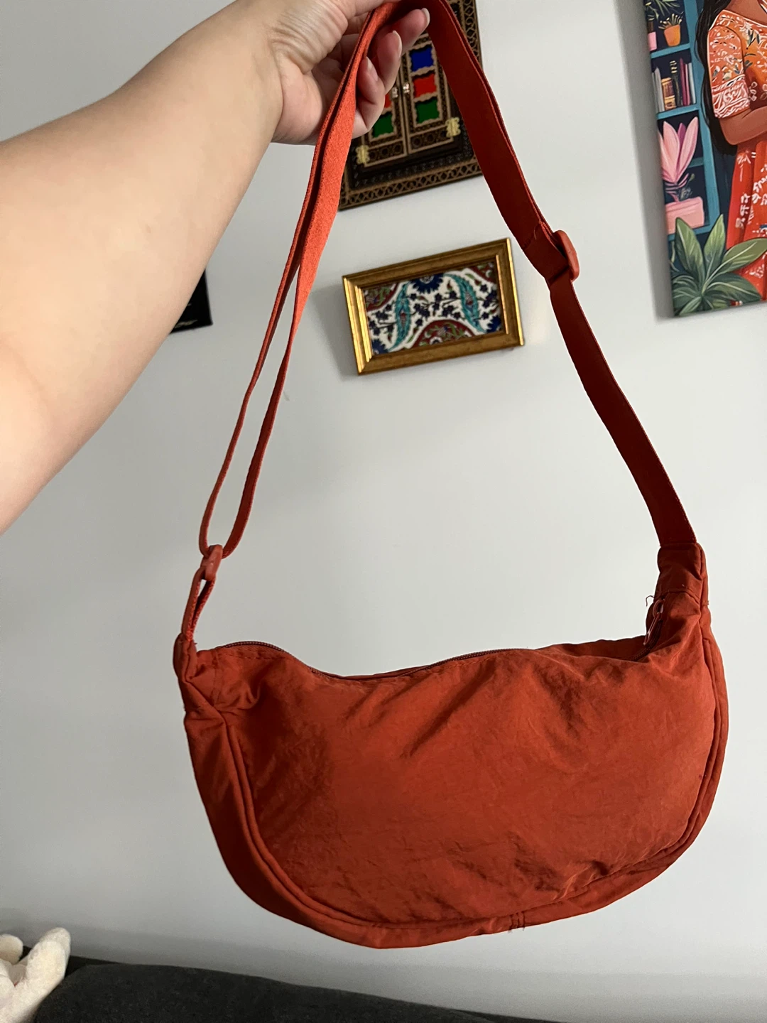 Orange Crossbody Bag