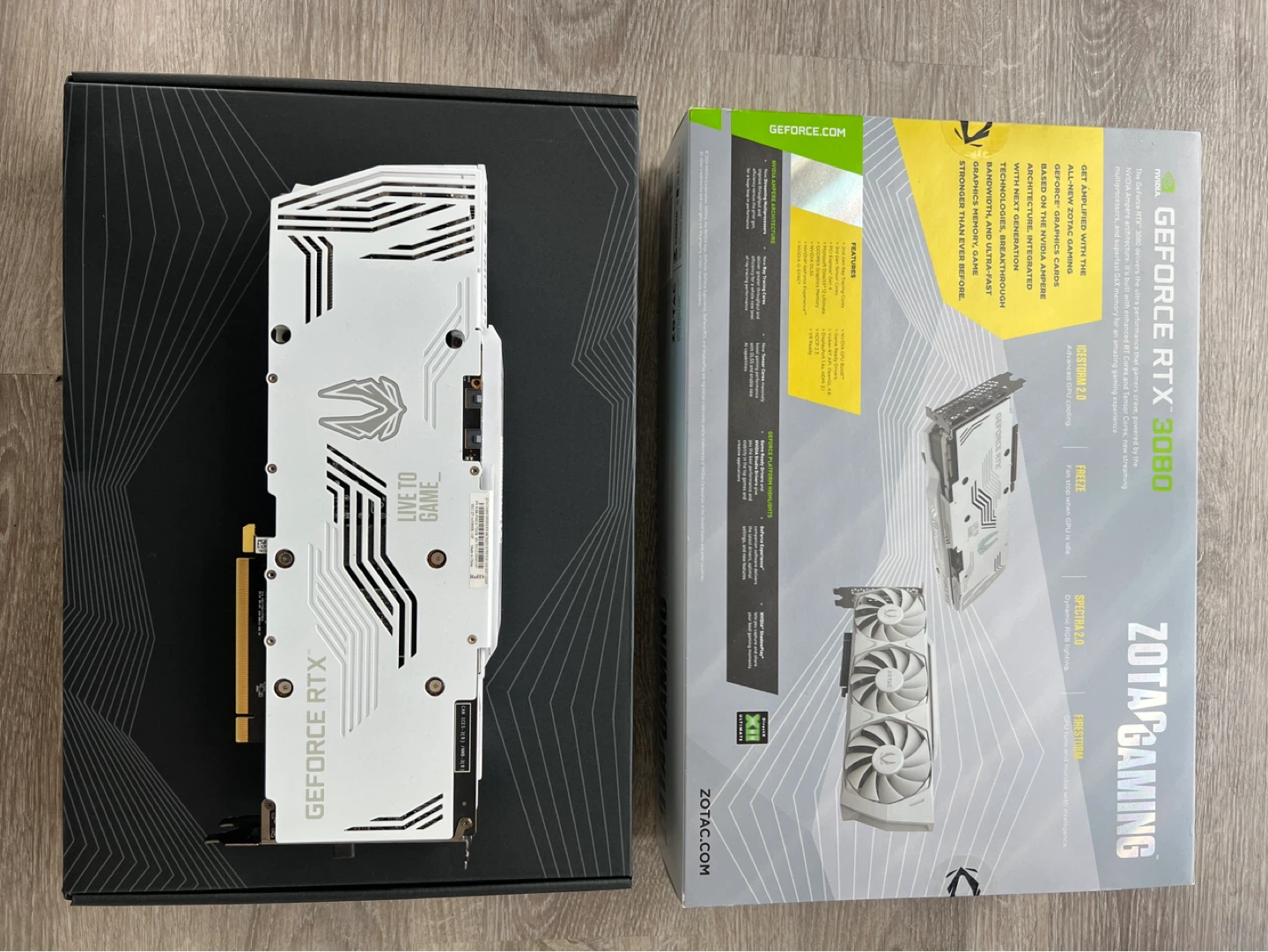 Zotac Gaming GeForce RTX 3080 Trinity OC White Edition - photo 4