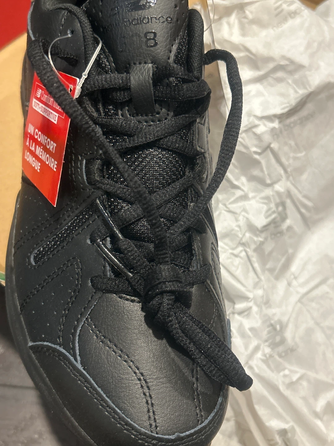 New Balance WX608ABS Women's Training Shoes Size 8.5 Black - photo 2